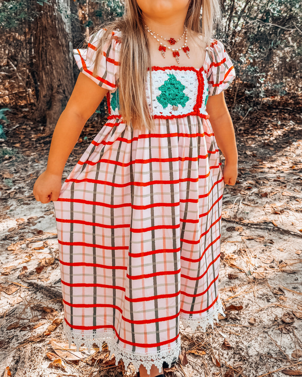 Christmas plaid 2 NO CROCHET